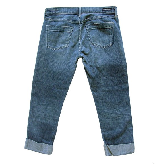 CITIZENS of HUMANITY Dani Cropped Cuffed Straight Jeans Women's 29 - Picture 2 of 8
